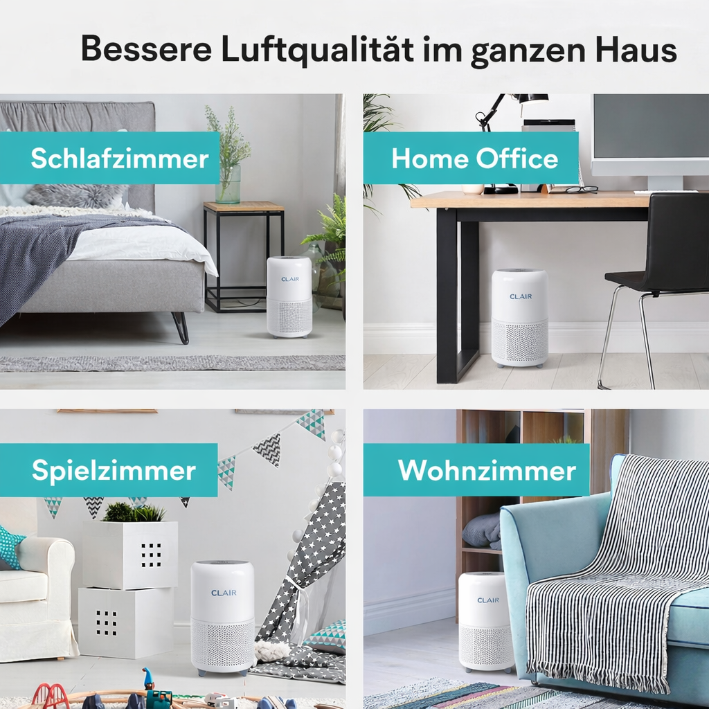 CLAIR Kompakt Luftreiniger